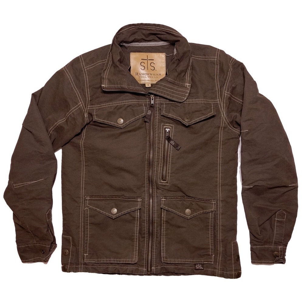 STS Ranchwear Sundance Canvas Jacket Carroll Original Wear Brown Men's Small S
